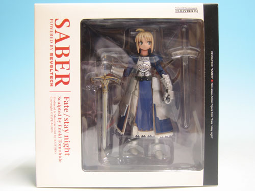 FROM JAPAN REVOLTECH Fate//stay night Saber Action Figure Kaiyodo