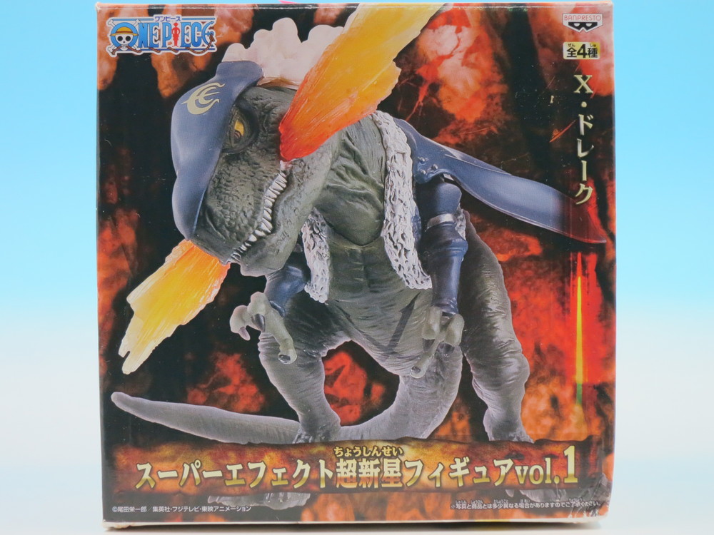 ワンピース スーパーエフェクト超新星フィギュアvol 1 X ドレーク 単品 バンプレスト テラフォーマー
