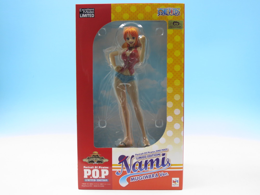 Excellent Model P.O.P One Piece LIMITED EDITION Nami ver 2 Blon... FROM JAPAN