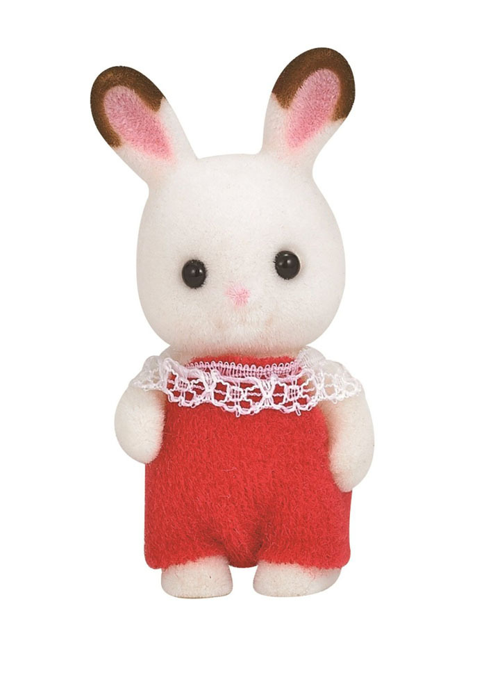 sylvanian families chocolate rabbit set